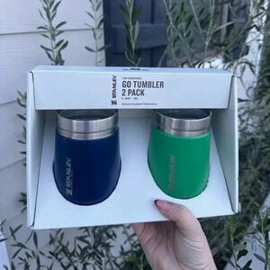 NWT Stanley 2pk 10oz‎ Stainless Steel Everyday
Go Tumbler - Nightfall/Mea…
